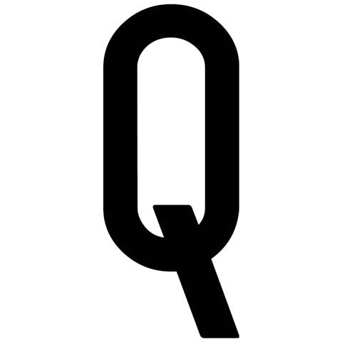 Busta 10 Lettere Adesive ''q'' Per Targa Ripetitrice - Foto 1