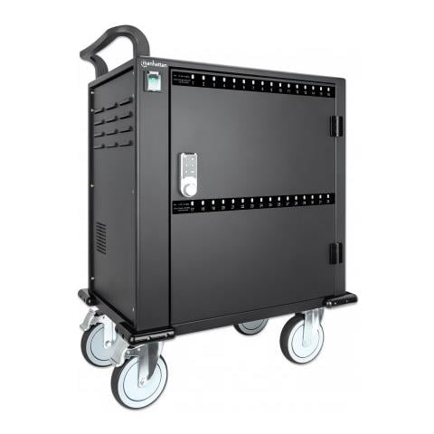 716000 portable device management cart& cabinet Carrello per la gestione dei dispositivi portatili Nero - Foto 2