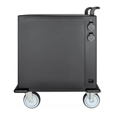 716000 portable device management cart& cabinet Carrello per la gestione dei dispositivi portatili Nero - Foto 6