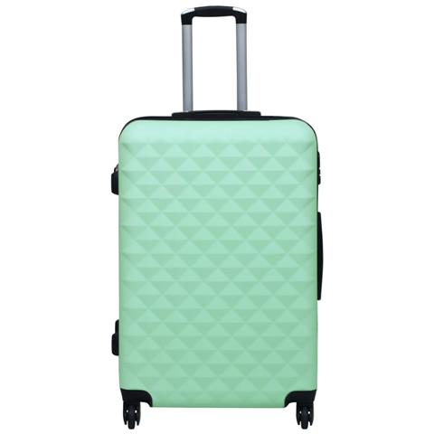Lusso Casadino - Set Valigie Trolley A Custodia Rigida 3 Pz Menta In Abs - Foto 1