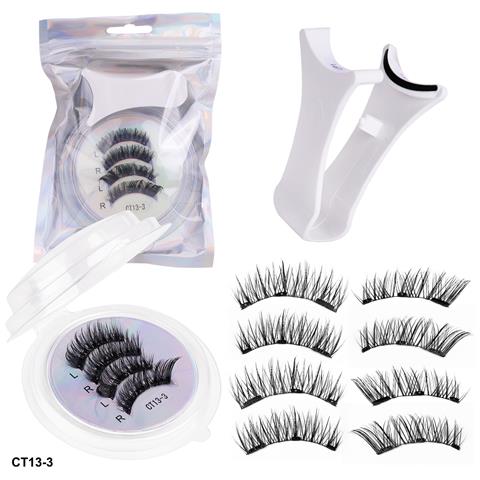Ciglia Magnetiche Con Applicatore - Ct13-3 (2 Paia) - Foto 1