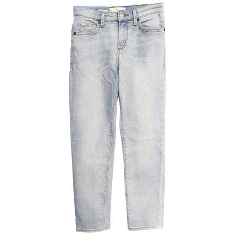 Pantaloni Da Donna Comodi Jeans Denim Blu Taglia 34 - Foto 1