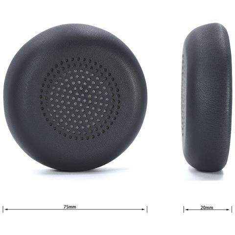 2 Cuscinetti Auricolari Di Ricambio Compatibili Con Cuffie Logitech Zone Wireless 2 E Zone 950 - Nero - Foto 2