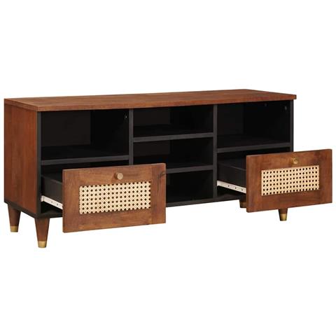 Armadi e Supporti per Storage di Media con cassetto Marrone - Foto 2