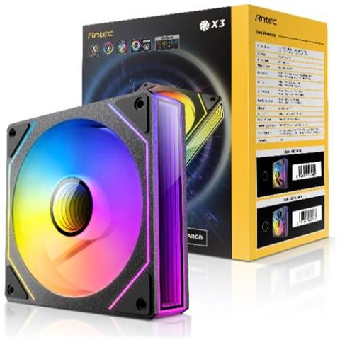Ventole per PC Vision 120R ARGB 120 mm (Kit 3 Pezzi PWM) - Foto 1