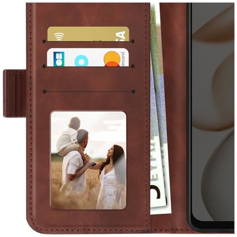 Custodia A Libro Per Honor 400 Smart Con Portacarte Rimovibile E Funzione Stand - Foto 5