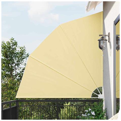 Schermo di Privacy per Balcone Sabbia 210 x 210 cm Tessuto - Foto 2