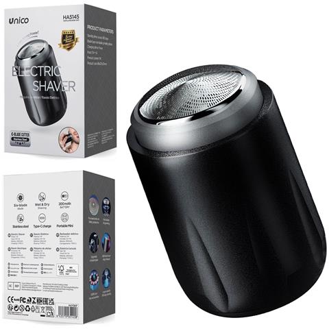 Ha5145 Rasoio Elettrico Testina 6 Lame Ricaricabile Barba Uomo Ipx6 200mah - Foto 1