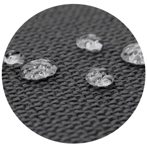 Set di cuscini da giardino 150x60 cm Cuscino per cani nero impermeabile - Foto 6