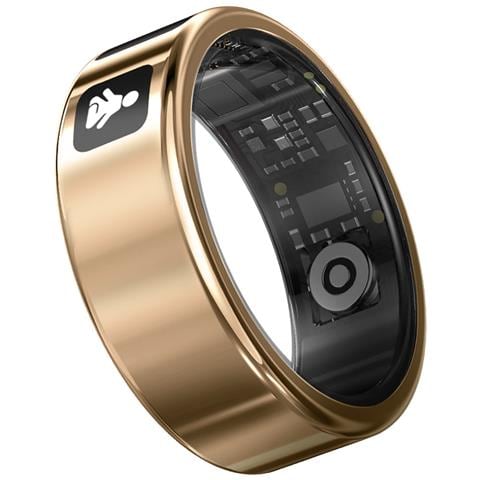 FITRING01XS rilevatore di attività LCD Anello intelligente con activity tracker IP68 Oro - Foto 2