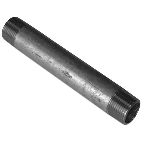 Nipplo Filettato Zincato 1 1/2 Ag X 1 1/2 Ag 300 Mm - Raccordo Tubo Zincato - Foto 1