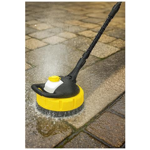 Spazzola T-racer Powerbrush Turbo 28cm - Compatibile Con Idropulitrici Kärcher K1-k7, Lavor | Serbatoio Detergente | Pulizia Veloce E Precisa - Foto 8