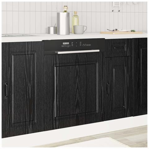 Mobile da cucina Kalmar Rovere Nero 60 x 1,5 x 67 cm - Foto 2