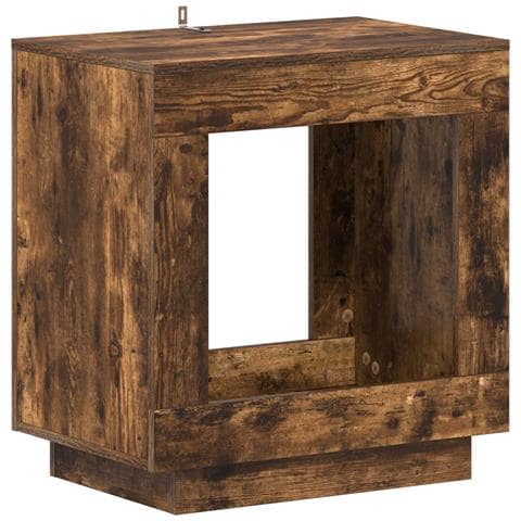 Tavolo laterale Rovere Fumo 60 x 40 x 65 cm - Foto 1