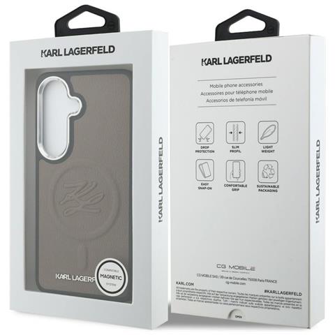 Custodia Magsafe Compatibile Con Samsung Galaxy S26, Marrone Karl Lagerfeld - Foto 1