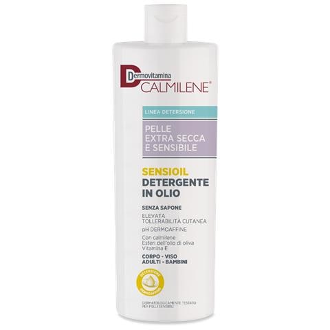 Dermovitamina Calmilene Sensioil Detergente in Olio Senza Sapone per Pelle Extra Secca e Sensibile 500 ml - Foto 1