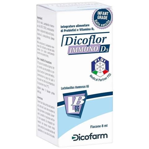 Dicoflor Immuno D3 8 ml Flacone - Foto 1