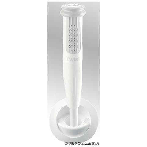 Doccia Twist calda / fredda dritta grigia - Foto 1