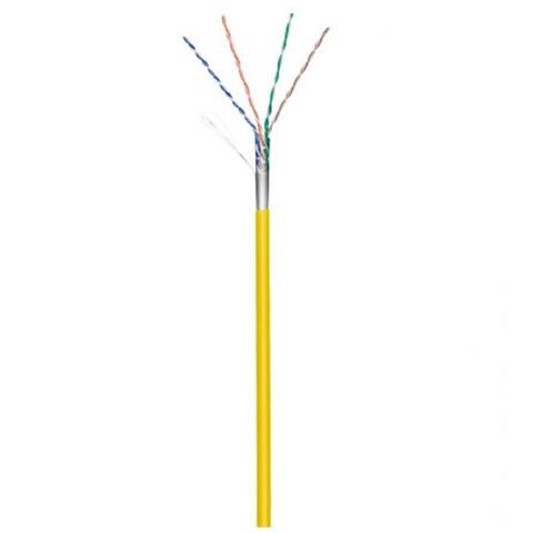 ITP8-FLS-0100YE - Cavo cat. 5e CCA Flessibile in matassa F / UTP 100 mt Giallo - Foto 2