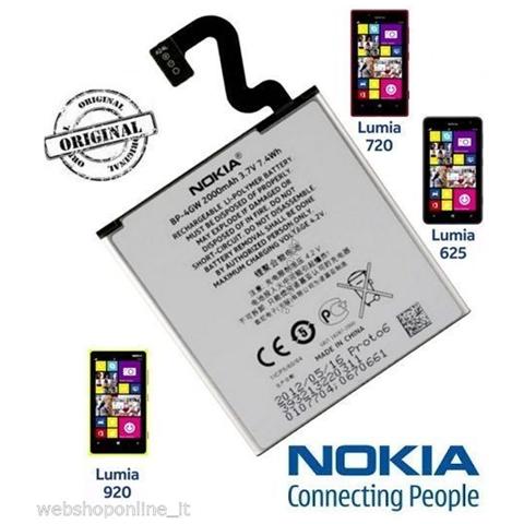 Batteria Lumia N920 - Batteria Ricambio Originale - Bp-4gw - Foto 1