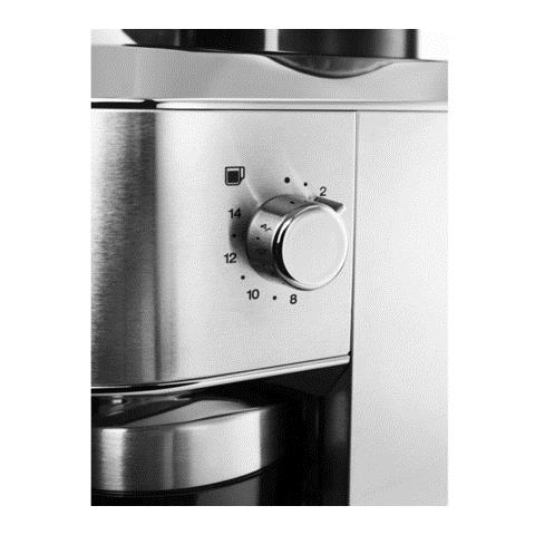 KG 520.M Macinacaffè 14 Tazze Potenza 150 Watt Colore Nero / Argento - Foto 2