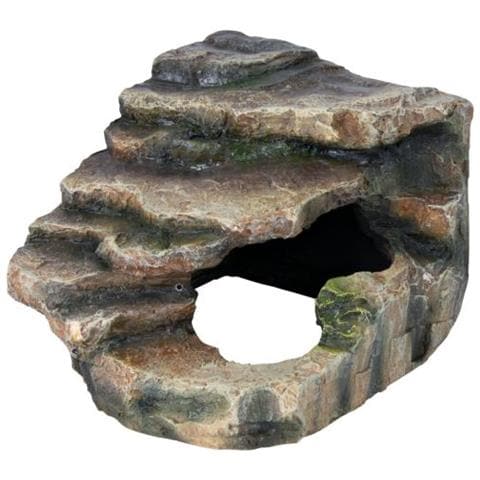 Roccia Angolare 19x17x17 Cm In Resina Poliestere 76195 - Foto 2