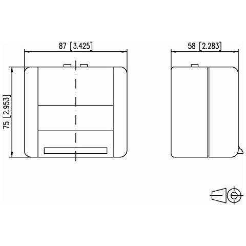 1309430003-E Placca copripresa e copri interruttori Grigio - Foto 3