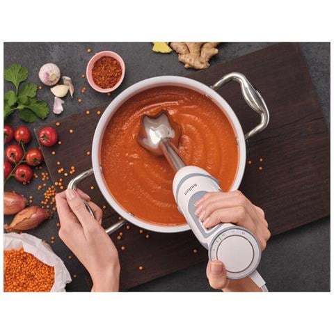 Frullatore ad Immersione 0X22111343 Potenza 1000 Watt Colore Grigio, Bianco - Foto 6