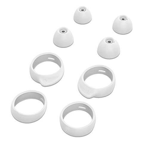 4x Ear Sostituzione Tips Compatibile Con Samsung Galaxy Gemme Gemme Plus - Set Di Auricolari In Silicone Per Auricolari Delle Cuffie - Foto 2