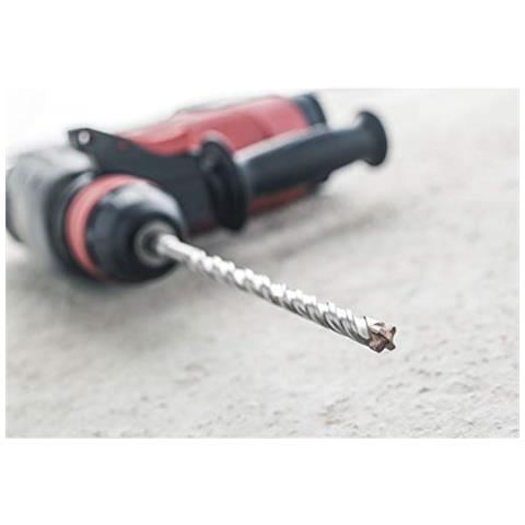 Alps 83500800100 - Trapano Punta Da Sds-plus Forza X Lunghezza, 260 Millimetri E Ø 8.0 Millimetri, Colore: Argento - Foto 3