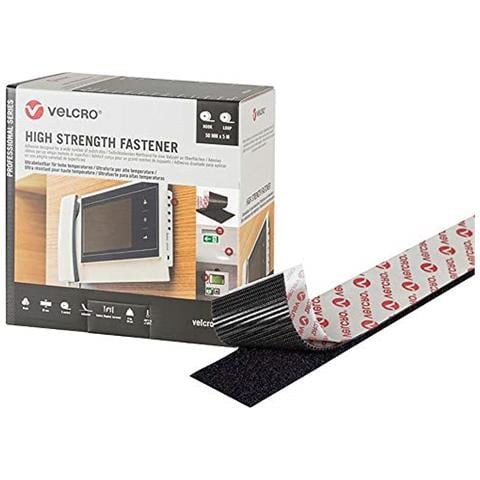 Nastro Ad Alta Resistenza 20 Mm X 5 M, Colore: Nero - Foto 1