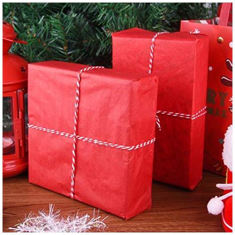 60 Fogli Di Natale Carta Velina 50 35cm Di Natale Carta Da Imballaggio Per Il Fai Da Te E Dono Tecnologia Borse Decorazioni - Foto 4