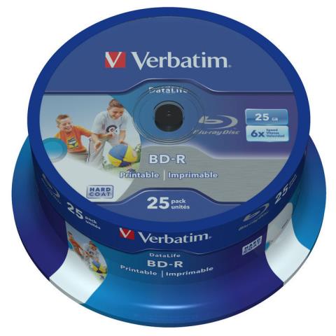 BD-R 25 GB 6x 25 Pezzi 43811 - Foto 1