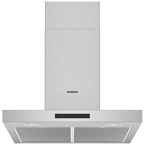 iQ300 LC66BBM50 cappa aspirante Cappa aspirante a parete Stainless steel 580 m³ /h A - Foto 1