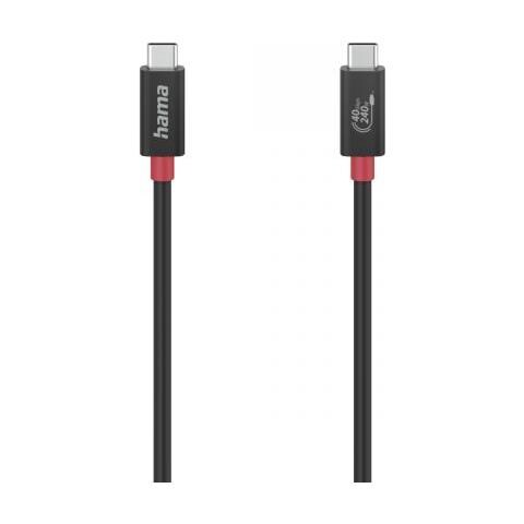 00200779 Cavo Usb 1 M Usb4 Gen 3x2 Usb C Nero - Foto 1
