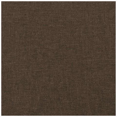 Giroletto senza Materasso Marrone Scuro 90x190 cm Tessuto - Foto 2