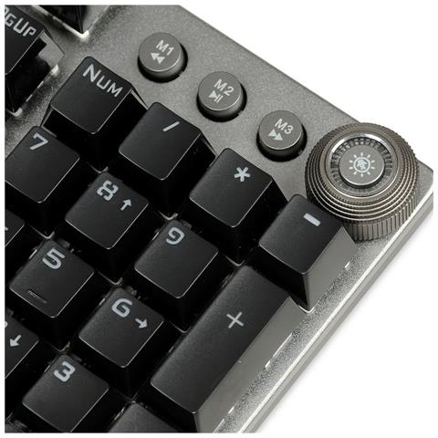 Tastiera Aurora K-4 Nero Nero /Argentato Qwerty - Foto 7