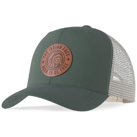 Tappo The Indian Face Born To Be Free Green / Beige - Foto 1