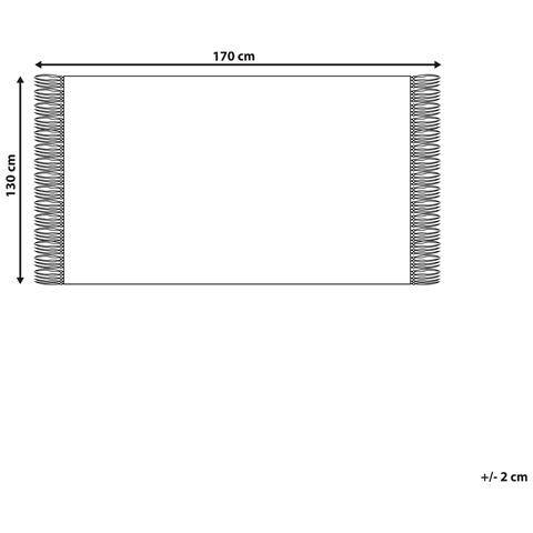 Coperta Nuwar Tessuto 130 X 170 Cm Giallo - Foto 11