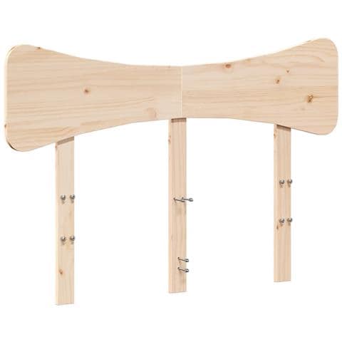 Testiera 135 Cm In Legno Massello Di Pino - Foto 2