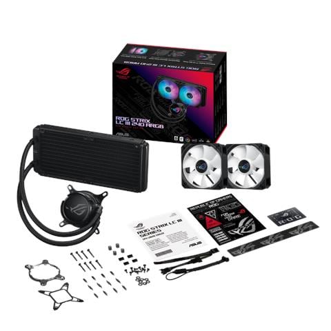 Raffreddatore a Lliquido per CPU ROG Strix LC III 240 ARGB All-In-One con Waterblock Ruotabile a 360° - Foto 8