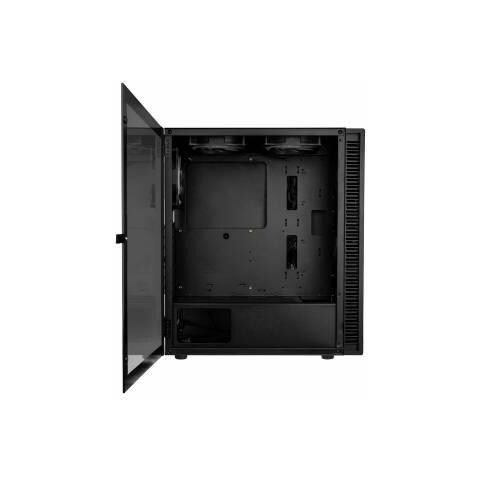 Observatory HF Glass Black ARGB Case Midi Tower Vetro Temperato No-Power minITX /mATX /ATX - Foto 2