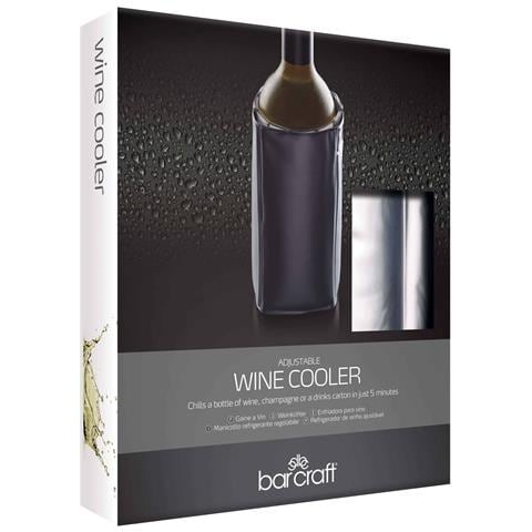 Barcraft Wrap Around Silver Wine Cooler - Foto 2