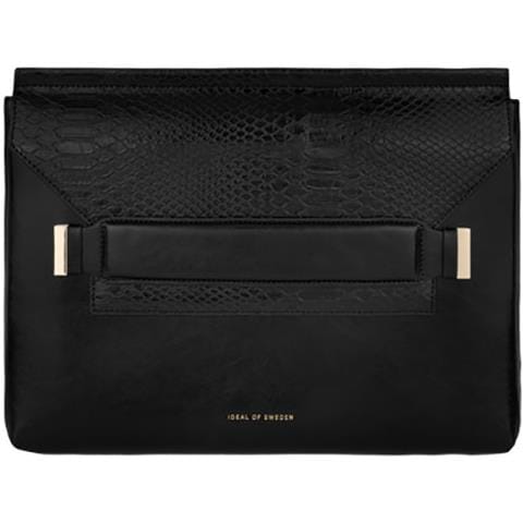 Custodia Per Computer Da 13 Pollici Modello June Con Rivestimento A Forma Di Serpente, Nero - Foto 1