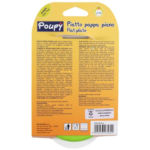 Piatto Pappa Piano Per Bimbi In Plastica - Foto 3