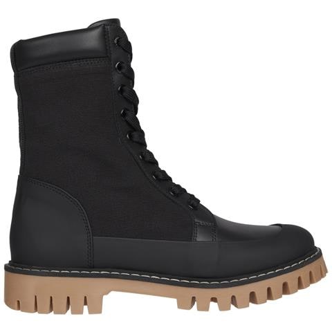 Casual Lace Up Boot Stivaletti Pelle Scarpe Donna Nero Eu 36, Fw0fw06549 Bds - Foto 1
