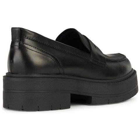 Spherica Ec7 Loafer Mocassino Pelle Di Mucca Scarpe Donna Nero Eu 37, D36vdi 00043 C9999 - Foto 3