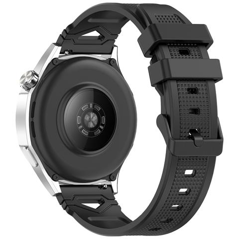 Cinturino Per Orologio In Silicone Per Huawei Watch Gt5 46 Mm - 22 Mm Black - Foto 1