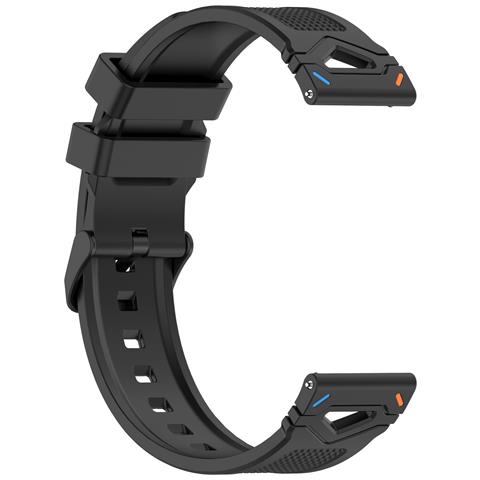 Cinturino Per Orologio In Silicone Per Huawei Watch Gt5 46 Mm - 22 Mm Black - Foto 3