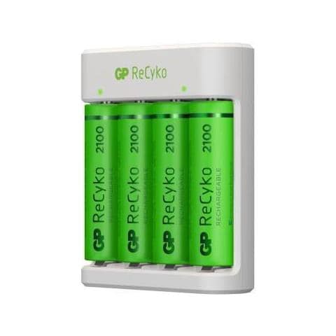 Battery Charger - E411210aahc-2b4 E411 Aa - E411210aahc-2b4, Nickel-metal Hydride [nimh], Aa, Aaa, 4 Pc[s], Batteries - - Foto 1